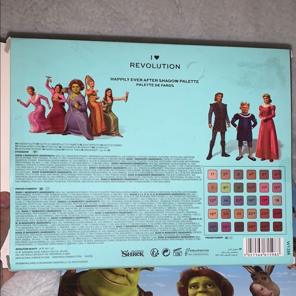 NWT Shrek x Revolution Makeup Palette - Picture 8 of 8
